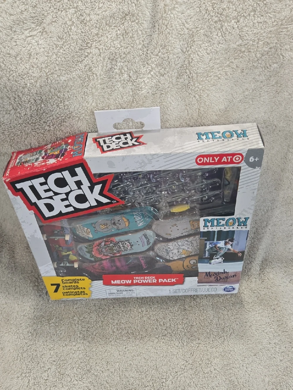 TECH DECK Meow Power Pack Fingerboard Set - Multi-Color - NEW IN PACKAGING